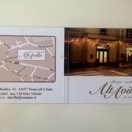 Albergo Altavilla ティラーノ エクステリア 写真